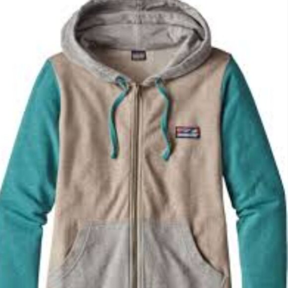 Patagonia Women's Board Short Label Lightweight Full-Zip Hoody Size XS - Picture 1 of 9
